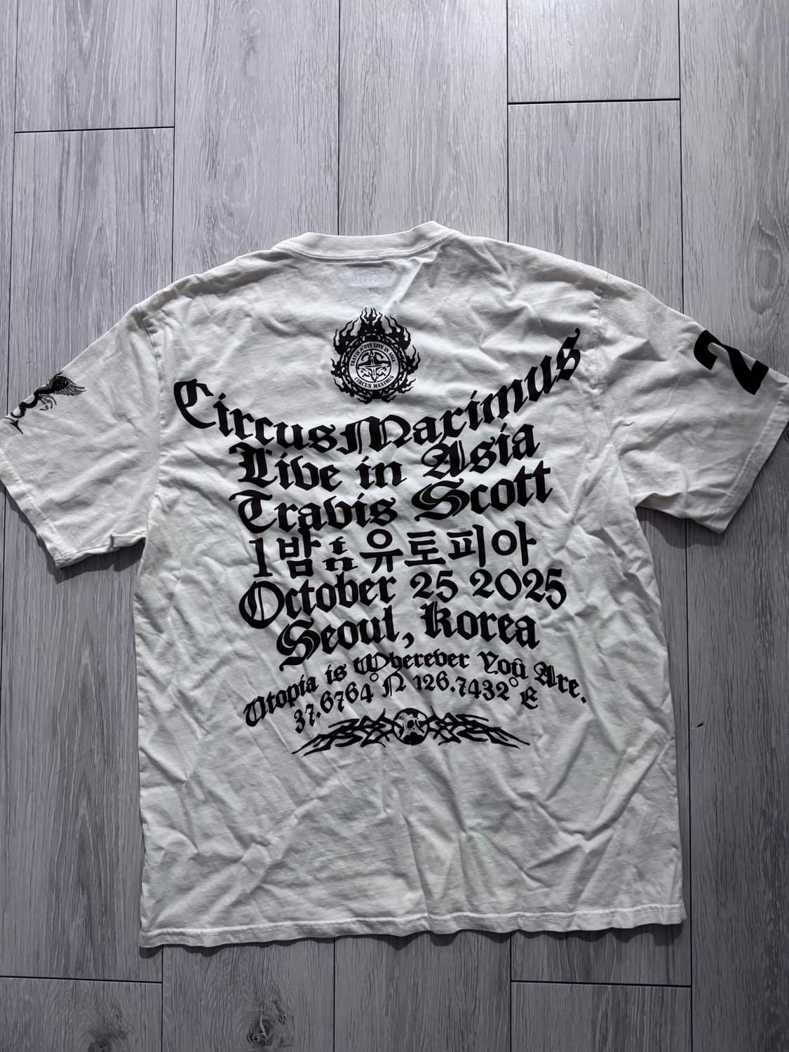 스캇 내한 머천 티셔츠 XL 상품이미지2