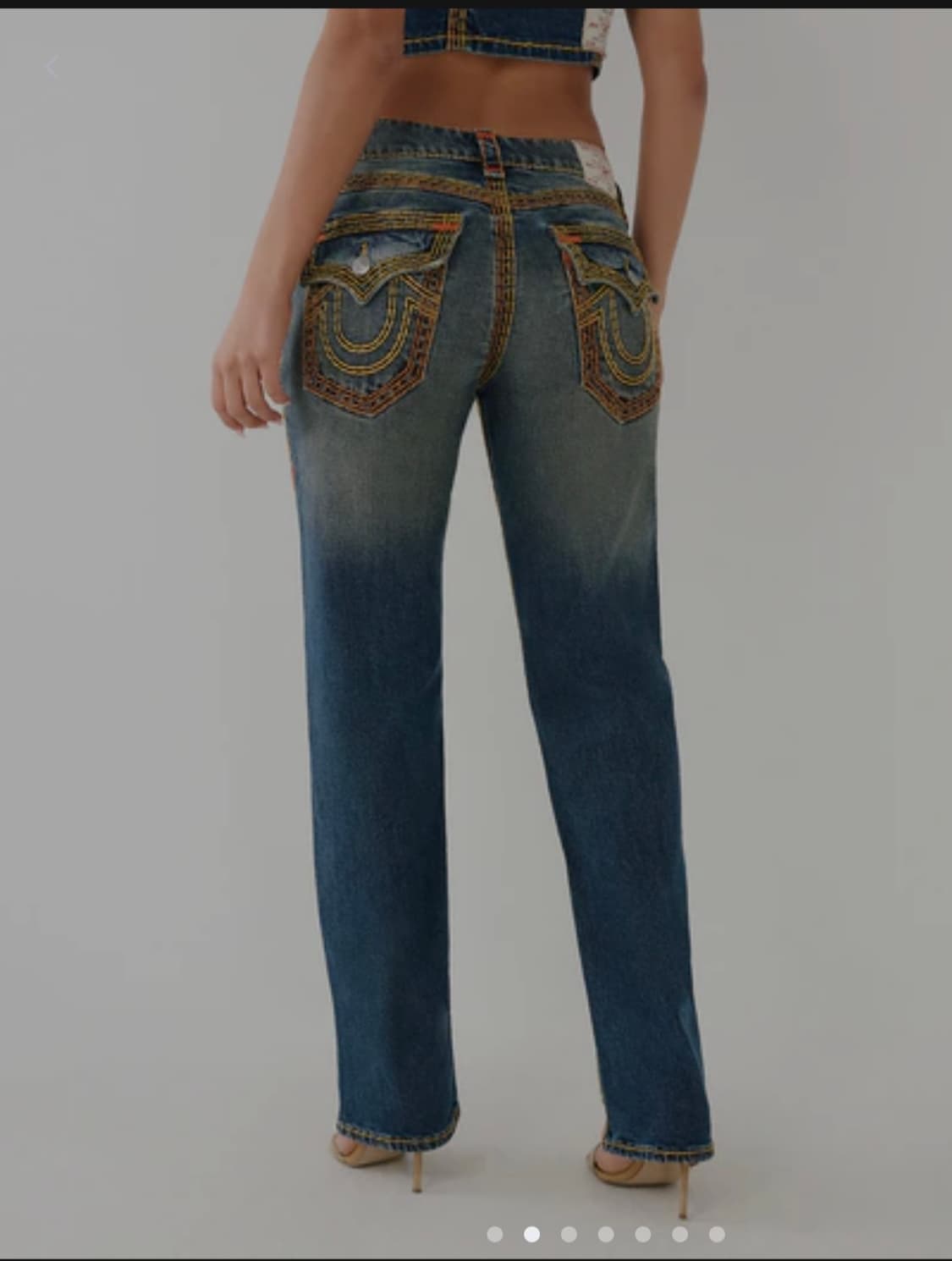 [오리지널 Y2K] 트루릴리전 빌리 슈퍼티 (Made in USA, 상품이미지2