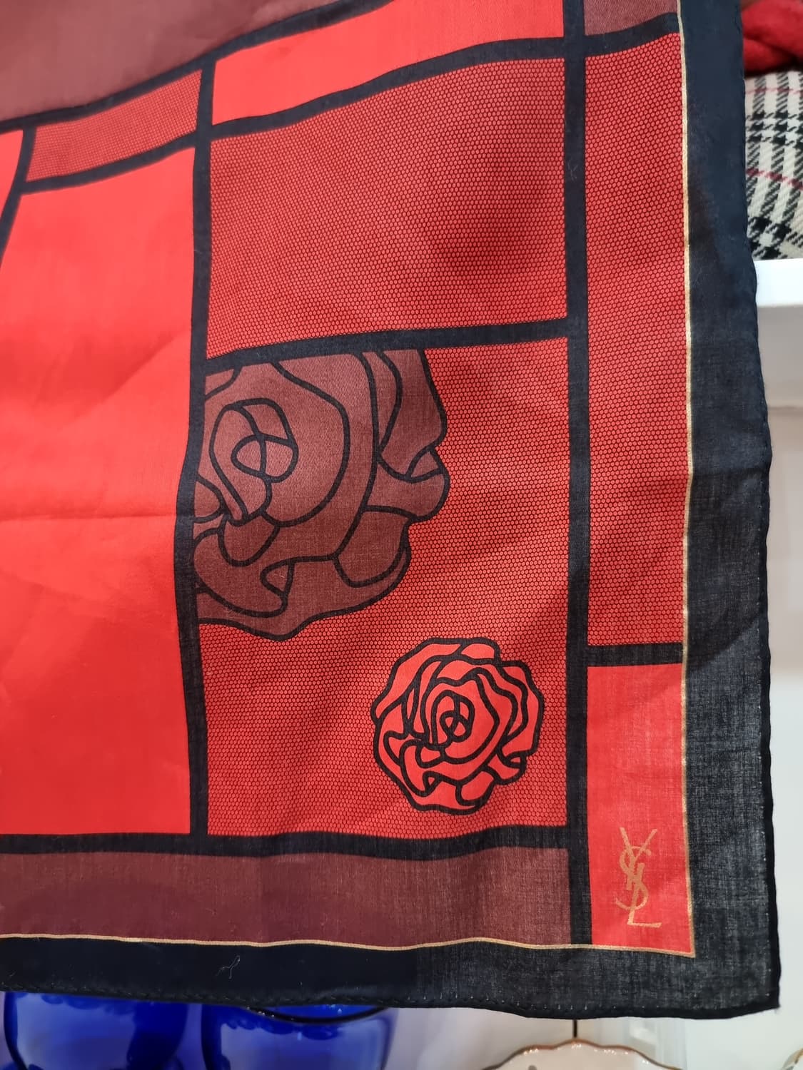 입생로랑 일본 코튼 빅 손수건 / 반다나 상품이미지2