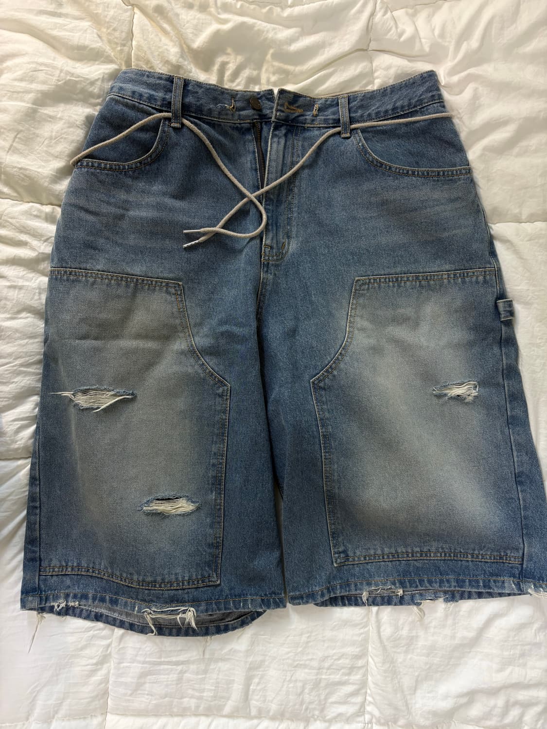 비에스래빗 카펜터 루즈핏 숏팬츠(XL) 상품이미지1