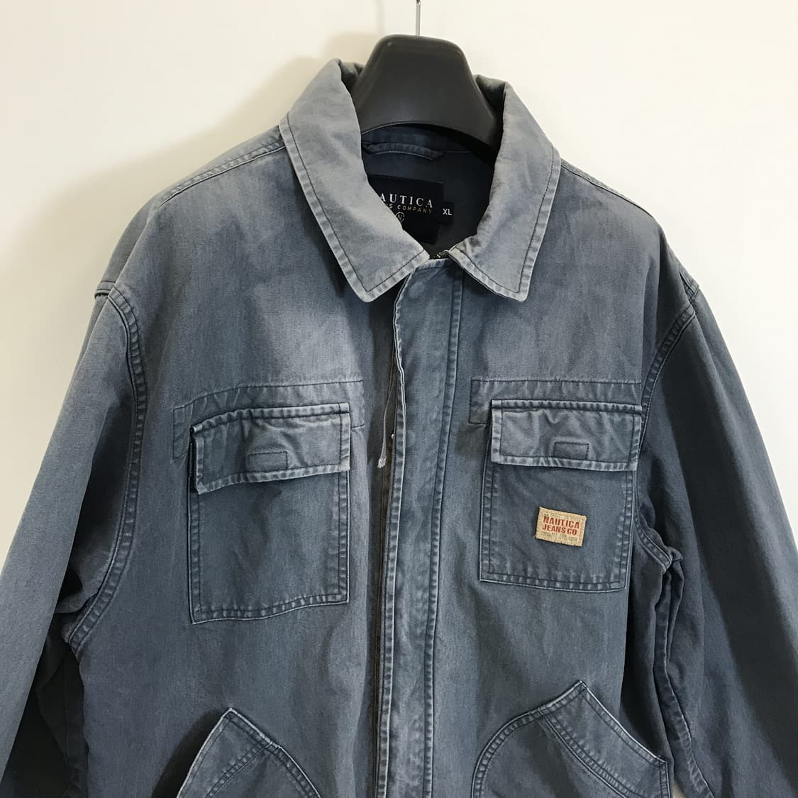 노티카 90s 썬페이딩 빈티지 워크집업자켓 [XL] 상품이미지2