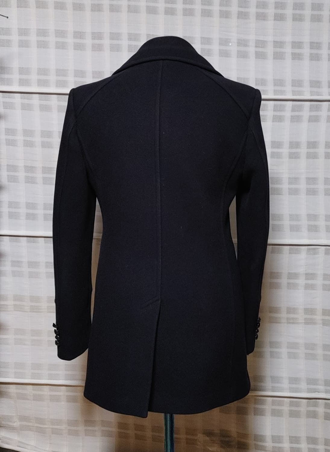 (한섬) 시스템 옴므 네이비 더블 코트 100 (슬림) / 캐시미어 블렌 상품이미지2