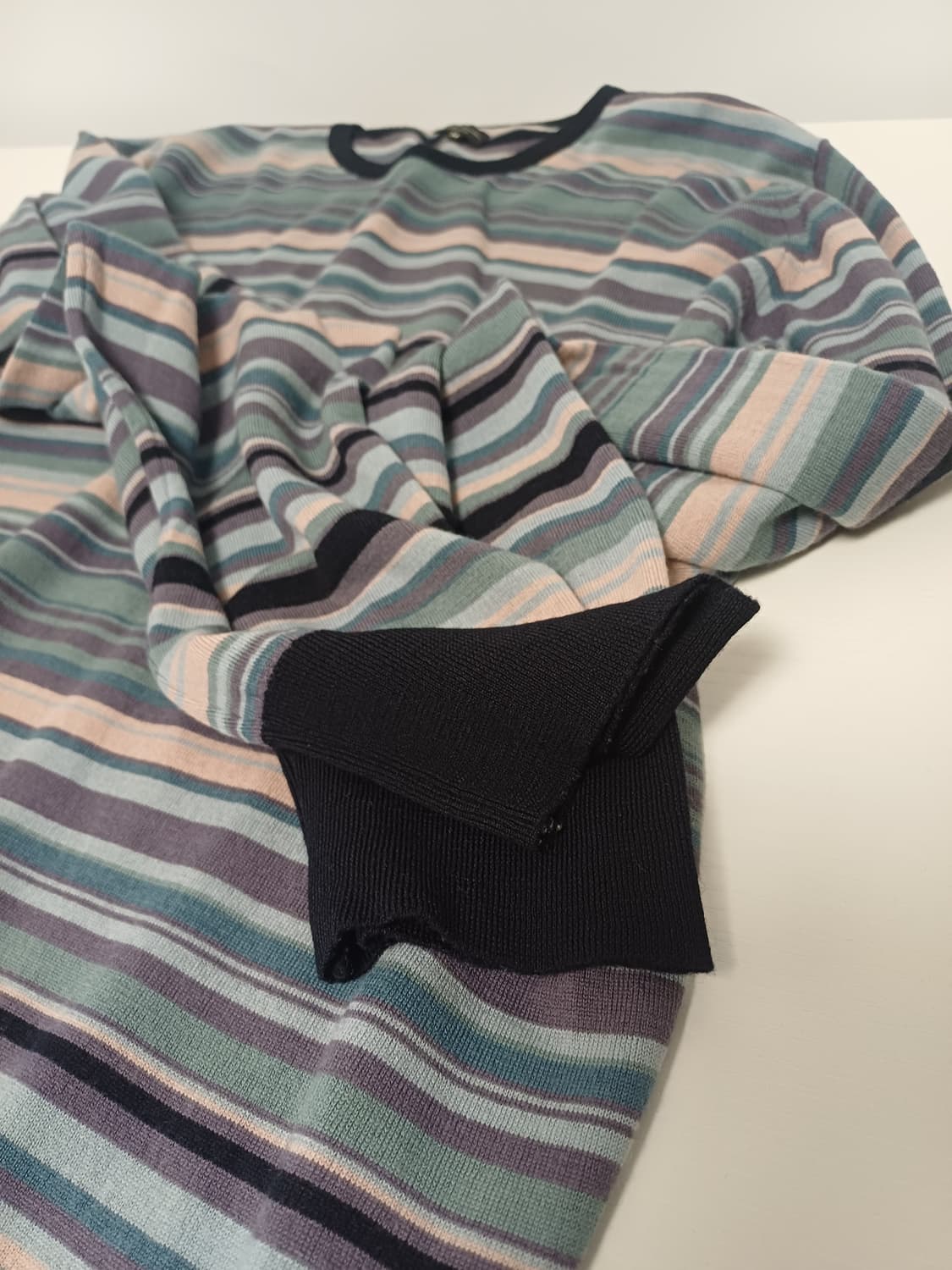 Paul Smith London 빈티지 멀티 스트라이프 울 니트[M] 상품이미지7