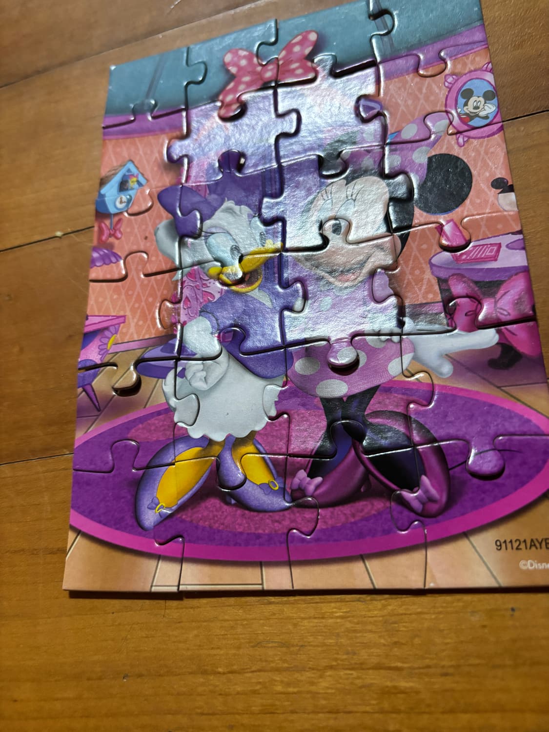 디즈니 미니마우스 데이지 덕 퍼즐 인테리어 소품 상품이미지3