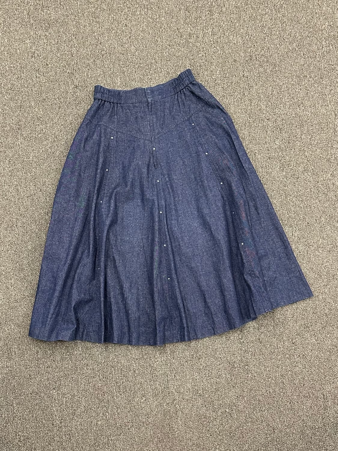 77)Japanese vintage 핀턱 플레어 스커트 상품이미지4