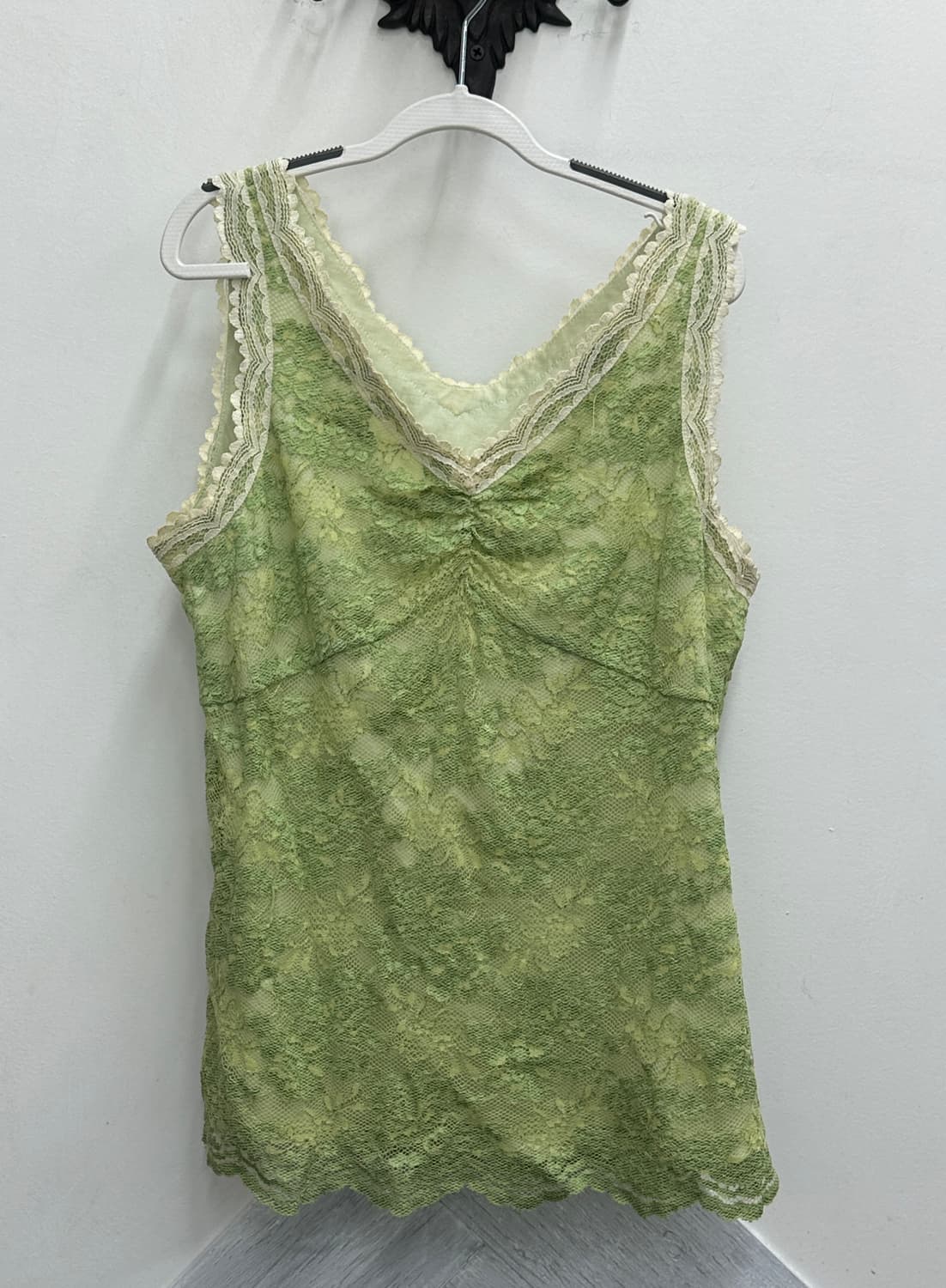 🍀하구미의 페어리 코디세트🍀 크로셰 레이스 슬리브리스 그런지 모리걸 상품이미지4