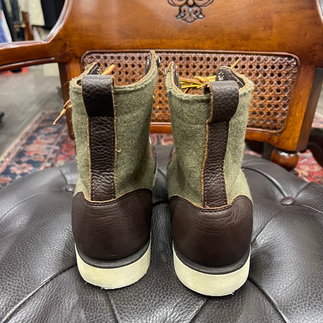 세바고 스탁턴 비브람 울 레더부츠 상품이미지5