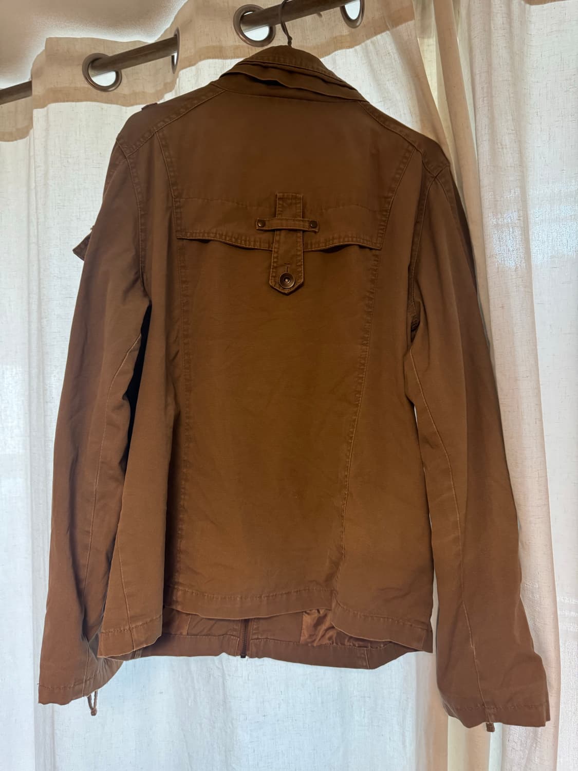 빈티지 야상 자켓 베이지 상품이미지8