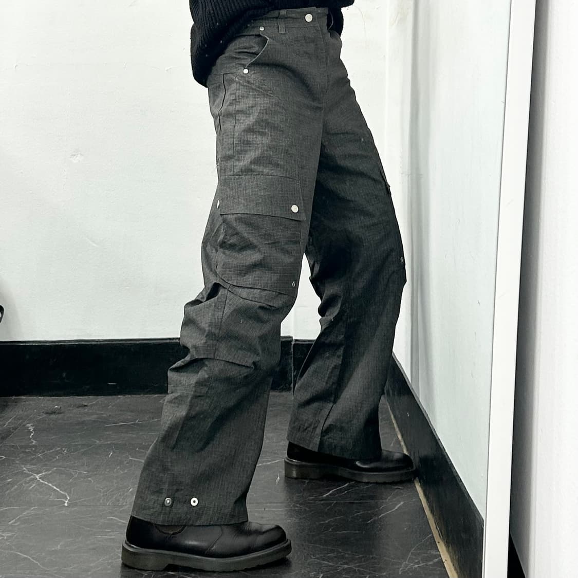 IDWS 아돈워너셀 피그먼트 카고 팬츠 상품이미지1