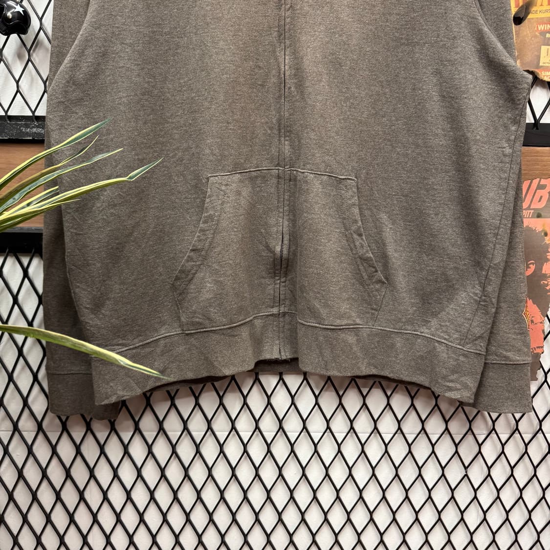 할리데이비슨 후드 집업 후면 아우터 뱅크스 해적 프린팅 포인트 차콜 상품이미지4