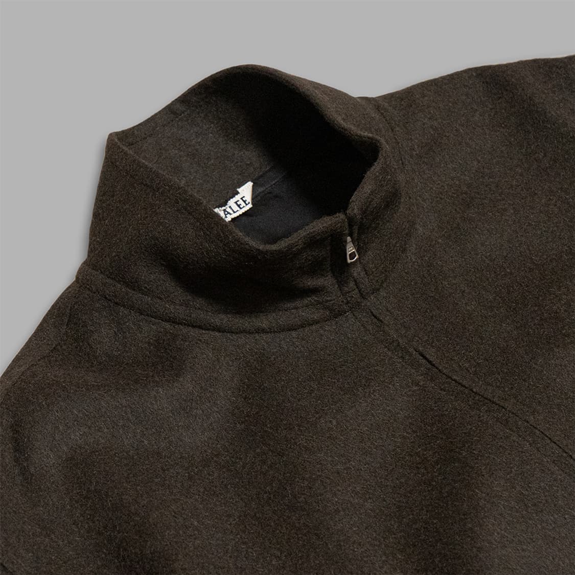 24AW 베이비 카멜 플란넬 집 블루종 상품이미지2