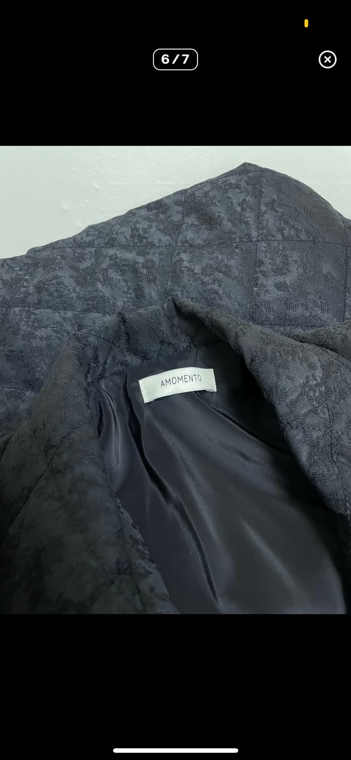AMOMENTO 아모멘토 자카드 패딩 상품이미지5