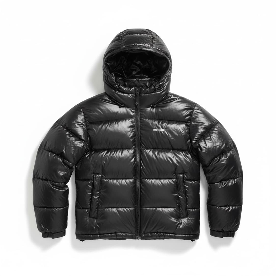 Mont-bell 몽벨 블랙 유광 패딩 100 상품이미지1