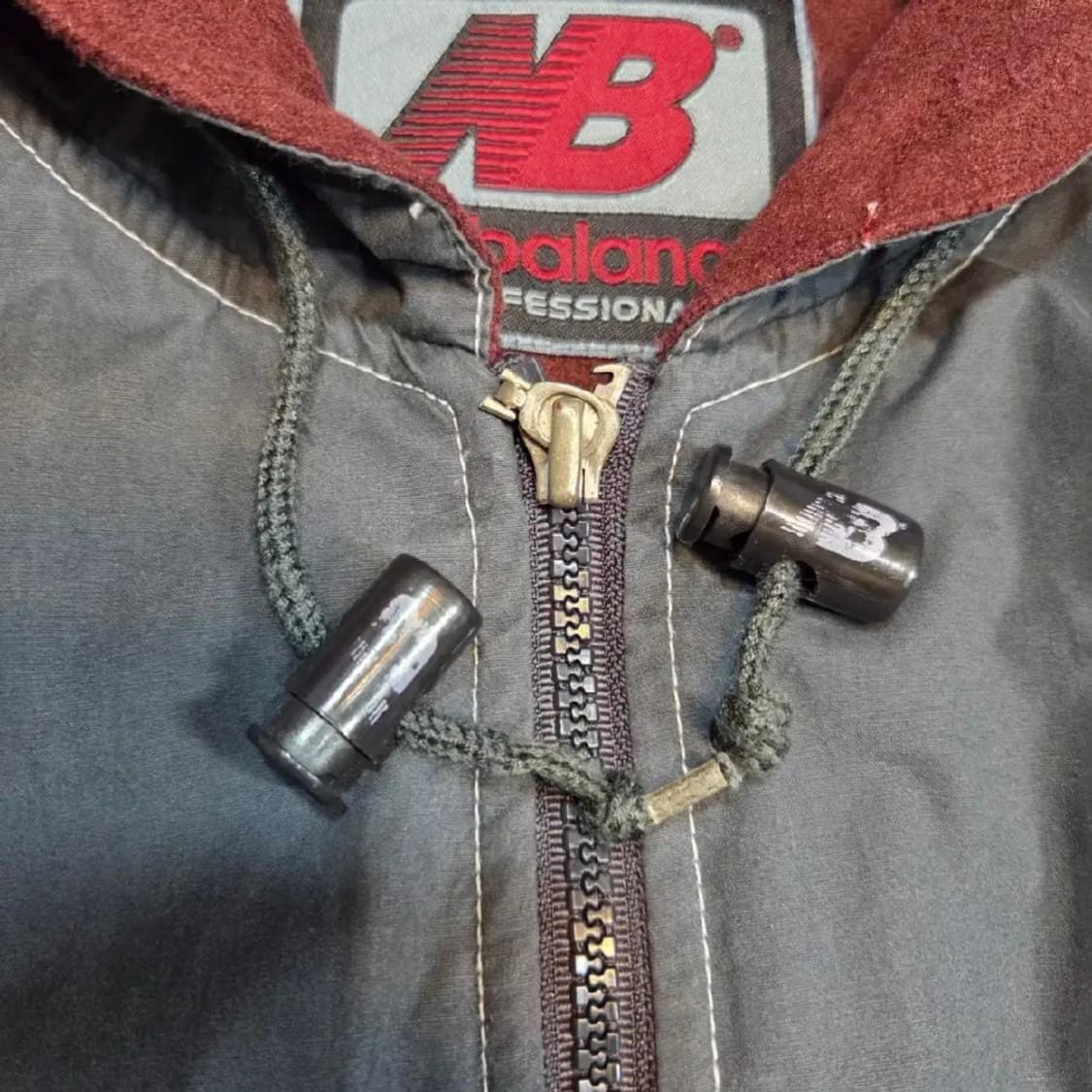 90s 올드스쿨 뉴발란스 빅로고 멀티포켓 자켓 (실2XL) 상품이미지5