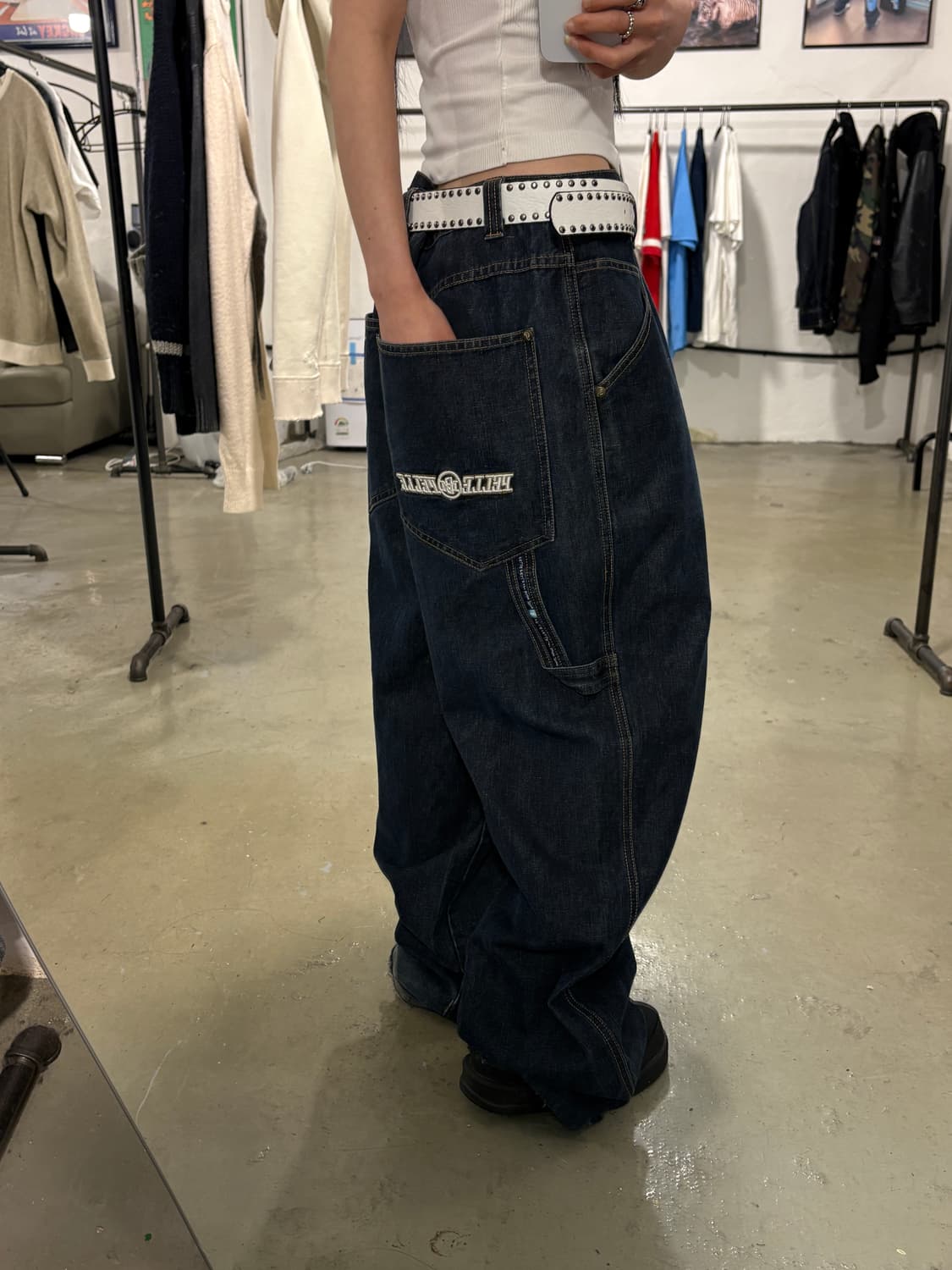 펠레펠레 데님팬츠 상품이미지3