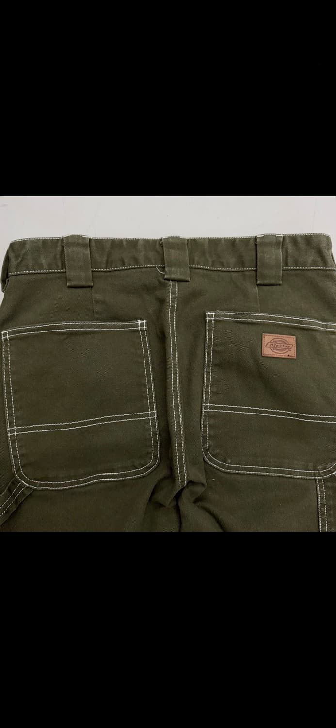 디키즈 카펜터 모스그린 스티치 워크팬츠 상품이미지5