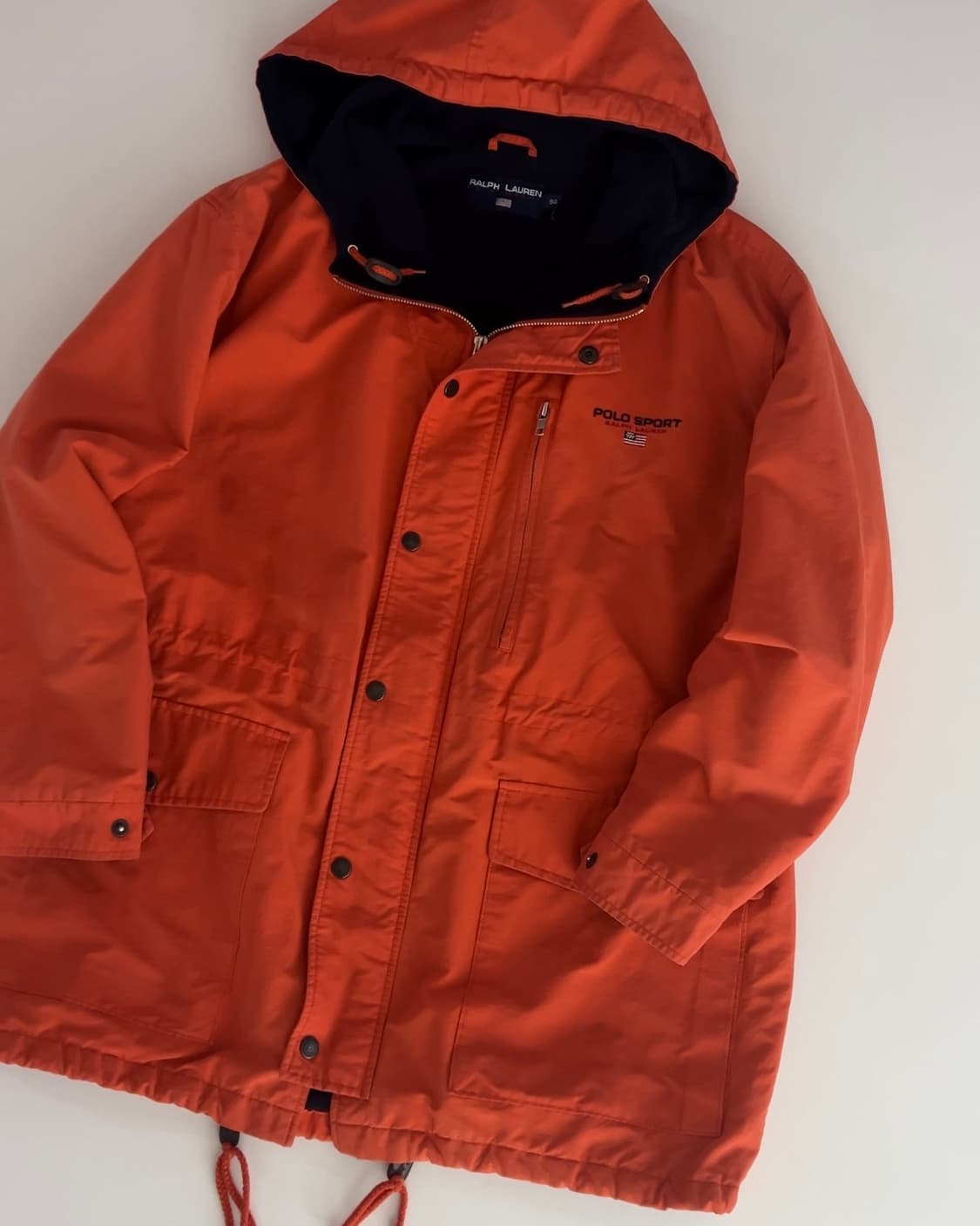 90s 폴로 스포츠 나일론 사파리 자켓 100 정도  상품이미지2