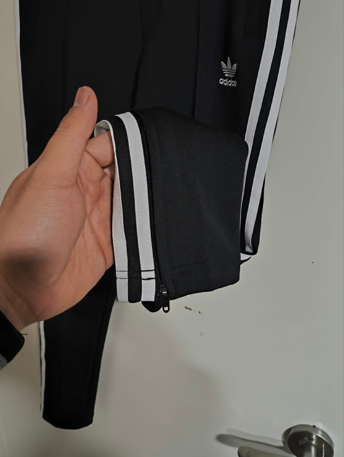 S사이즈 아디다스 삼선 트랙팬츠 트레이닝바지 블랙 상품이미지5
