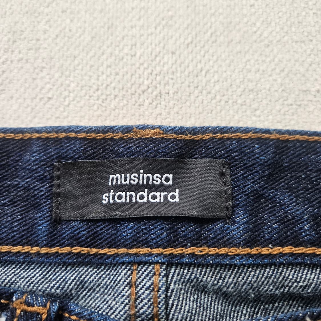 30 무신사스탠다드 진청 데님 팬츠 0331Y 상품이미지3