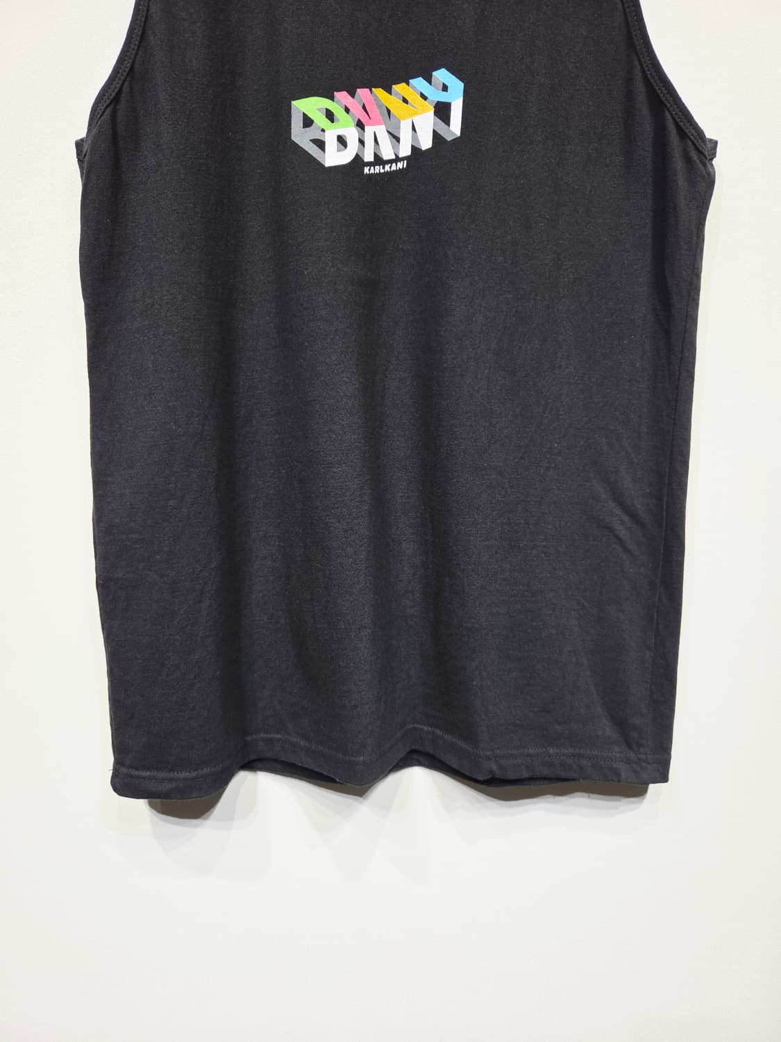 칼카니(KARL KANI) 3D 로고 블랙 나시티 상품이미지4