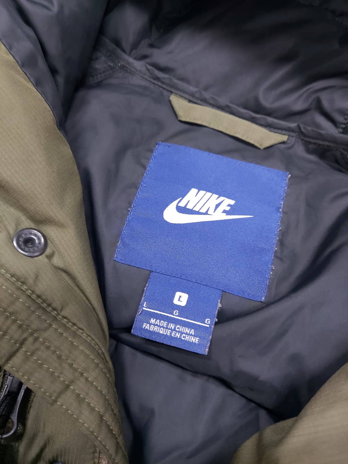 나이키 다운 롱패딩 L 상품이미지4