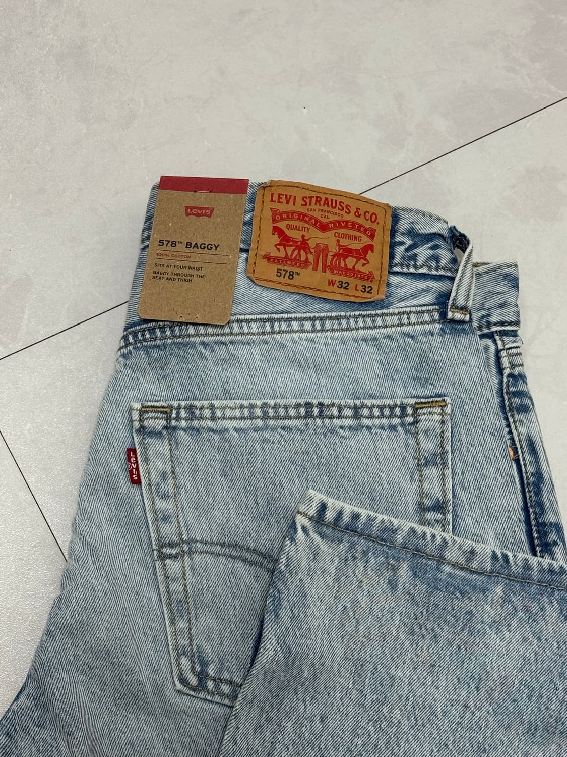 [오늘만] 리바이스 578 baggy 상품이미지7