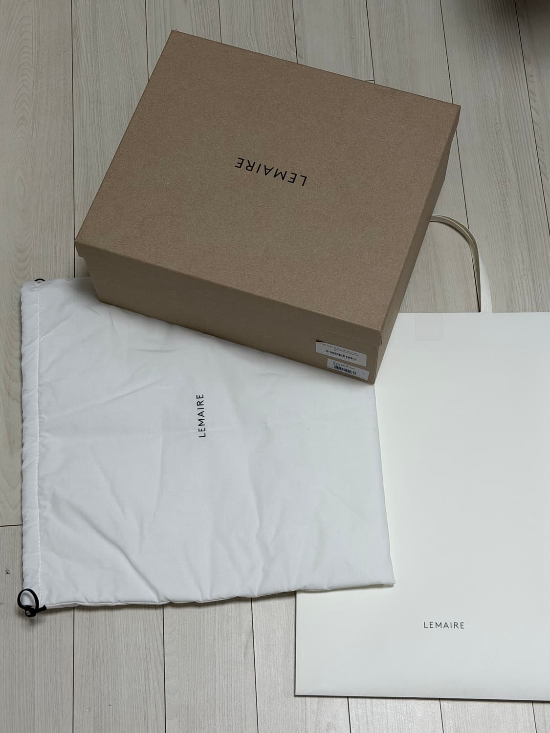 르메르 카메라백 블랙 풀셋 상품이미지9