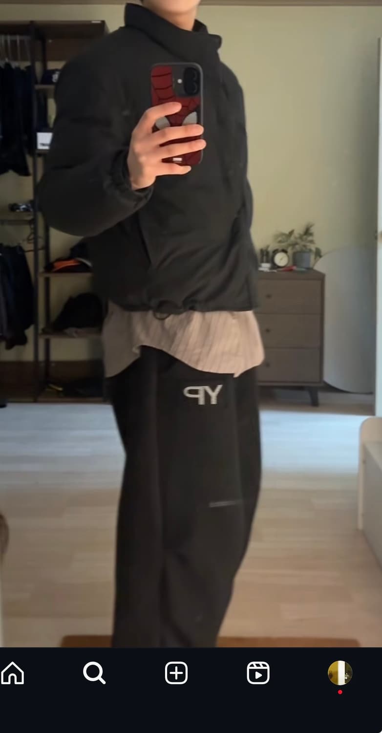 누마레 ee Shrunken Down Parka Black[L] 상품이미지2