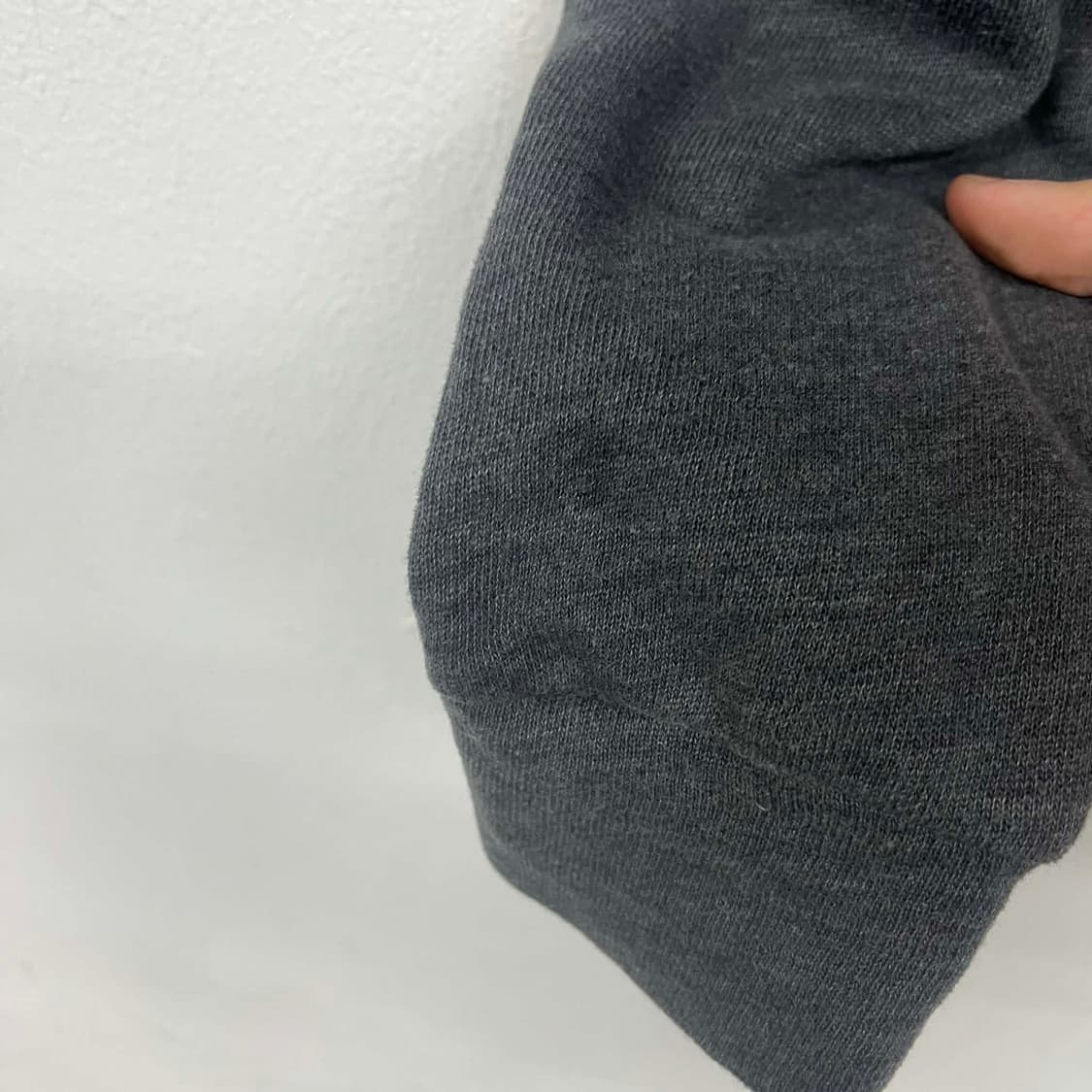 홀리스터 y2k 여리핏 그레이 대대장 후드집업 희귀져지(XS) 상품이미지10