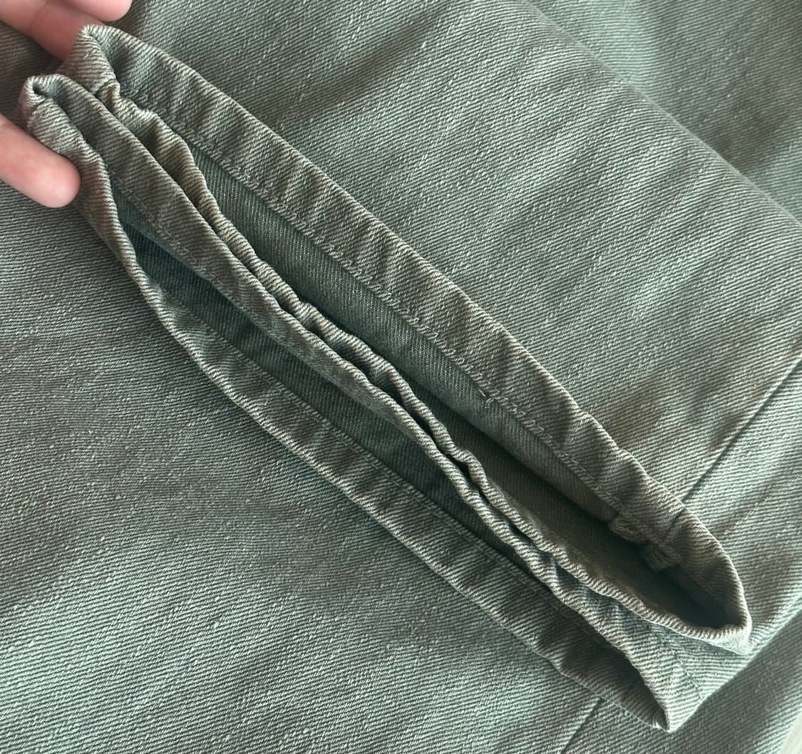 (3) 해칭룸 와이드 커브진 올리브 와커진 상품이미지2