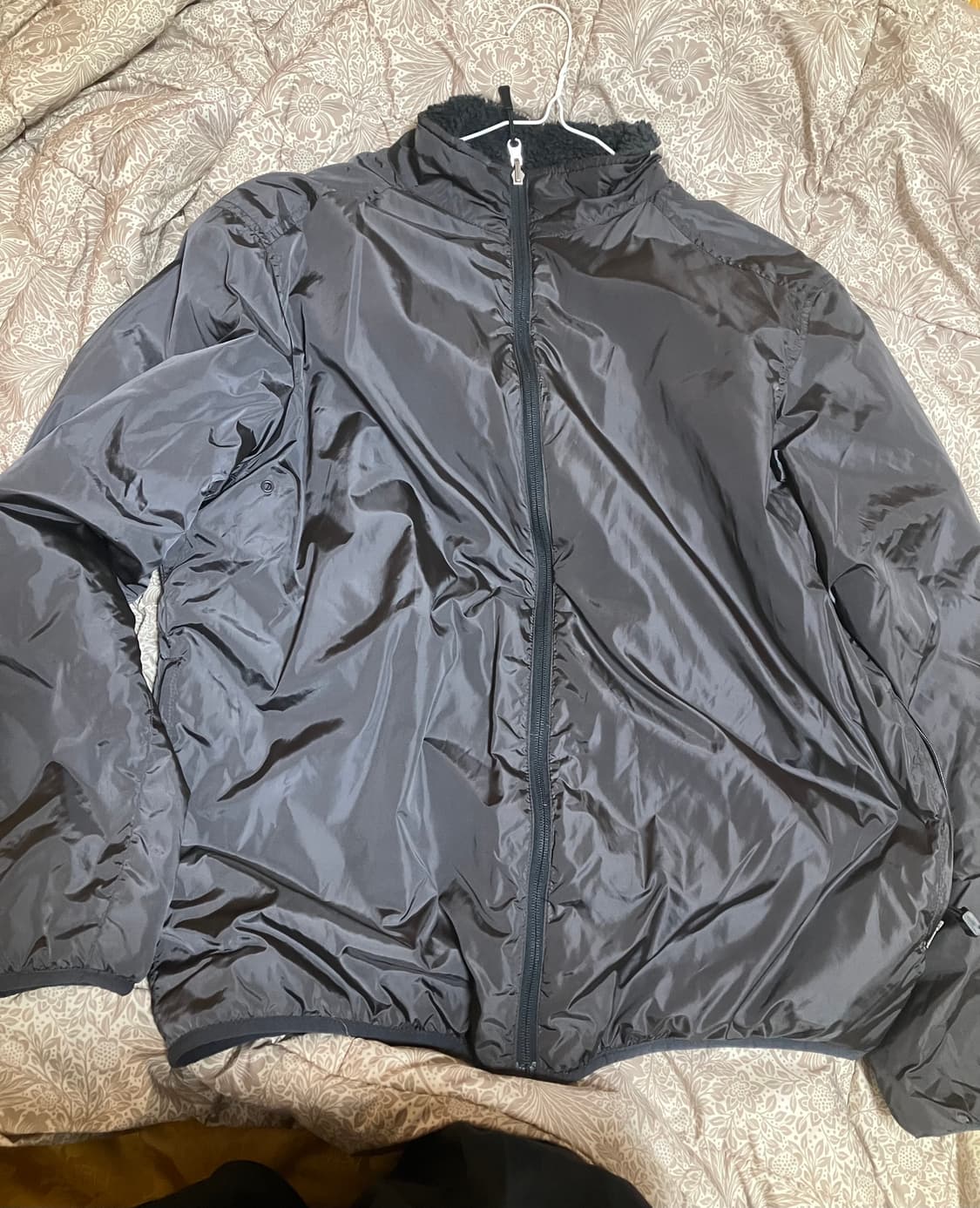 팝트레이딩 컴퍼니 리버서블 플리스 자켓 그레이 L 상품이미지2