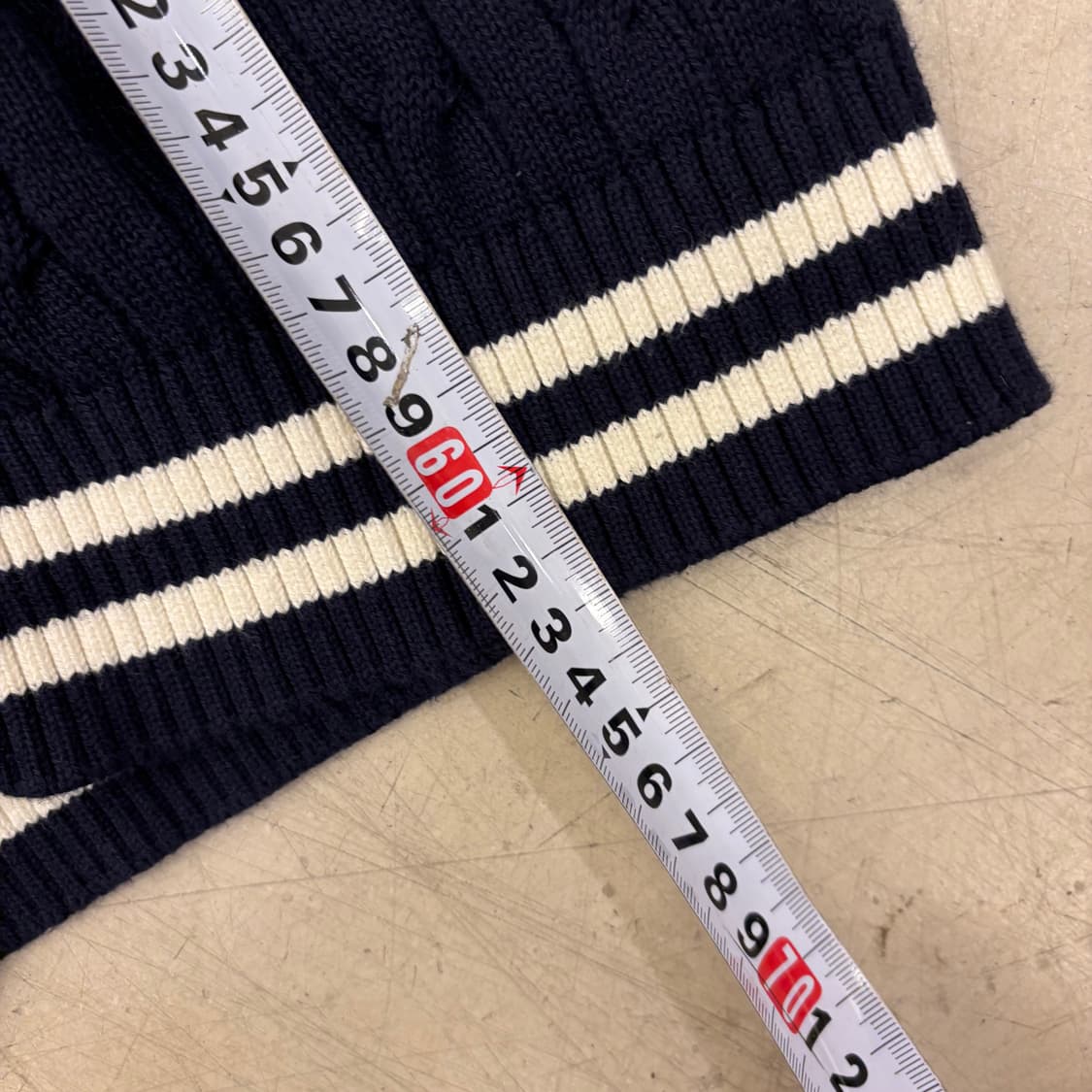 빈폴 네이비 케이블 가디건 상품이미지4