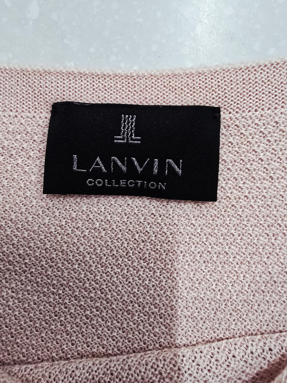 랑방 핑크색 니트 실크면혼방 상품이미지8