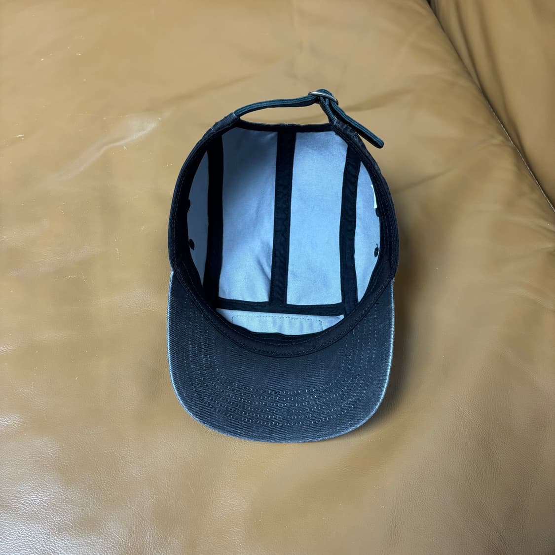 Supreme 슈프림 워시드 블랙 캠프캡 모자 (Washed Black) 상품이미지6