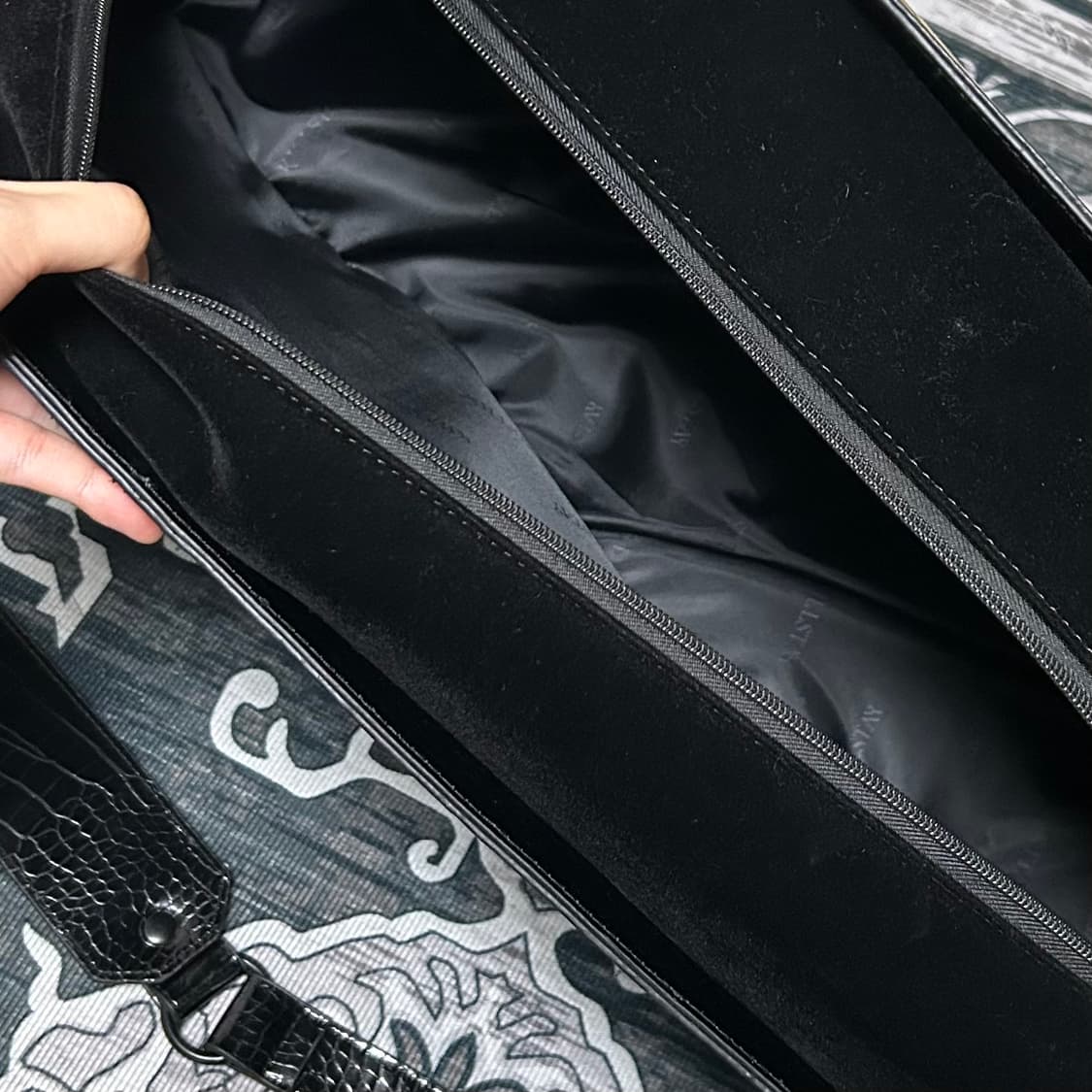 Killstar Coffin 킬스타 커핀 관 십자가 대형 가방 고스 펑크 상품이미지4
