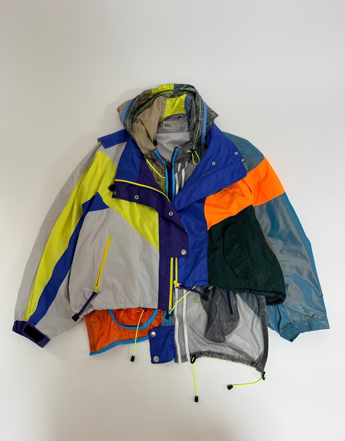 kolor 레이어드 바람막이 상품이미지6