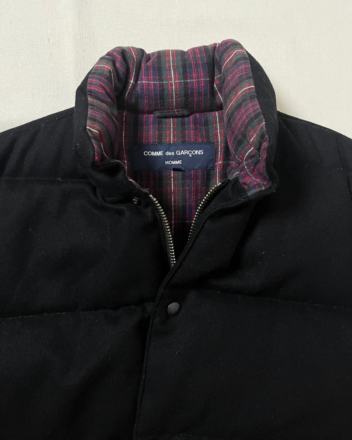 꼼데가르송 옴므 울 다운자켓 comme des garcons 패딩 상품이미지9