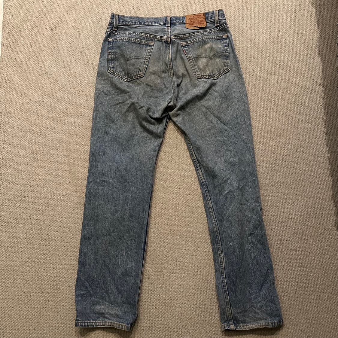 90s USA 리바이스 (Levis) 501 데님 W34 L32 상품이미지8