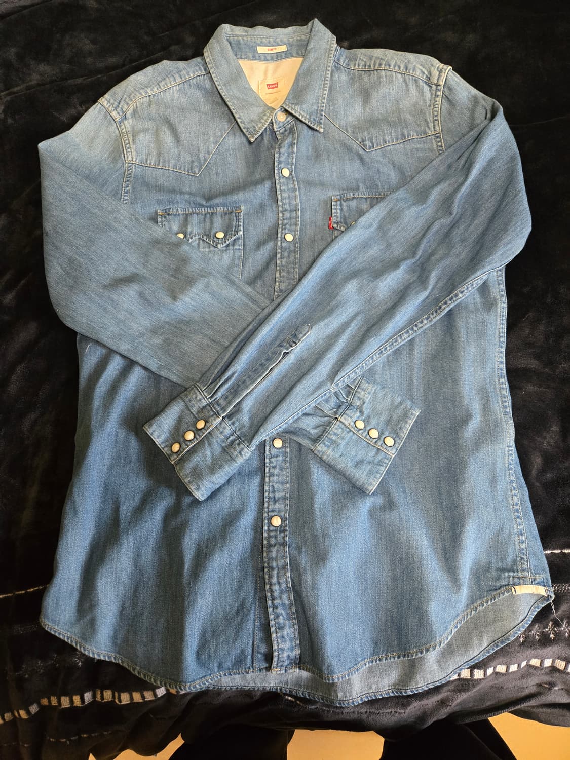 리바이스 웨스턴 셔츠 xl 상품이미지1
