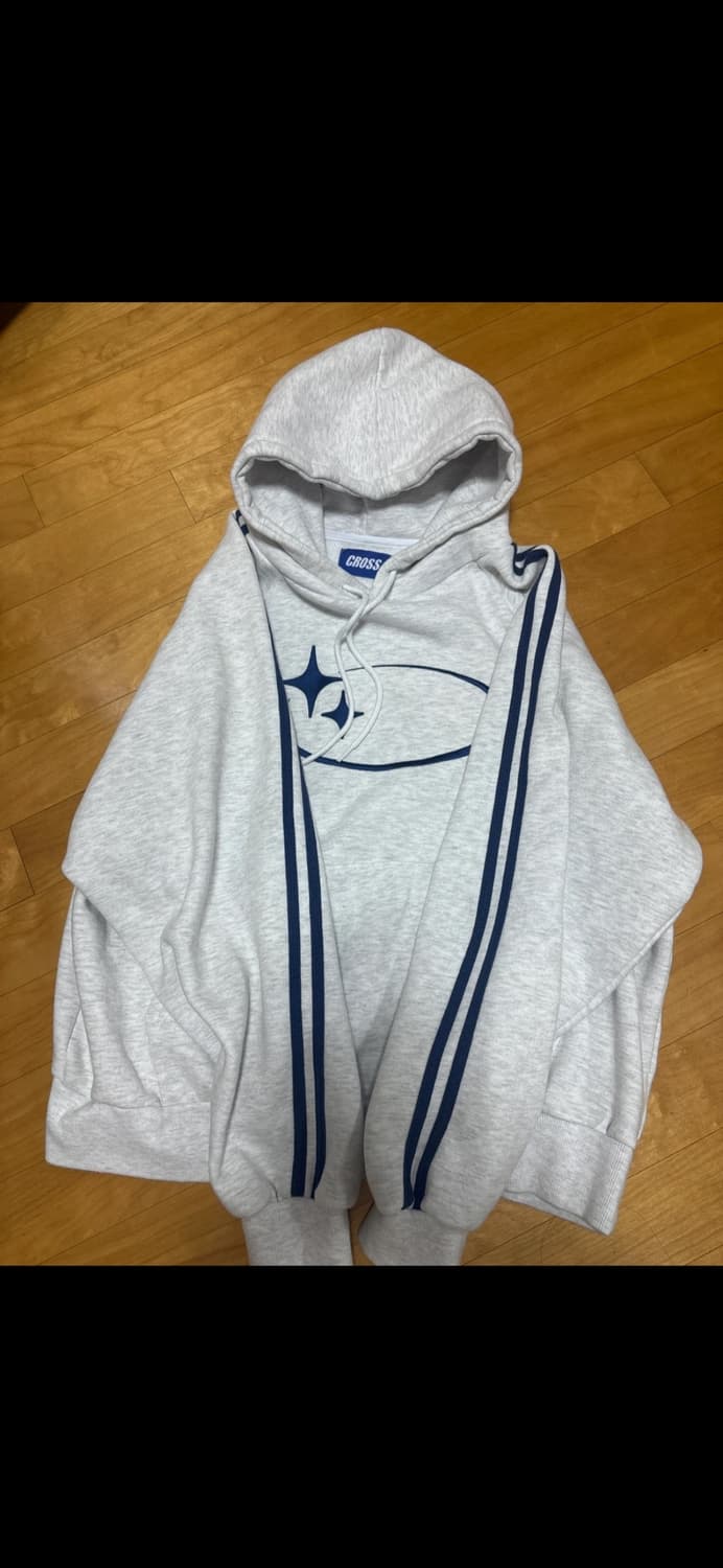 크로스드레슬리 빅스타 후드티 상품이미지2