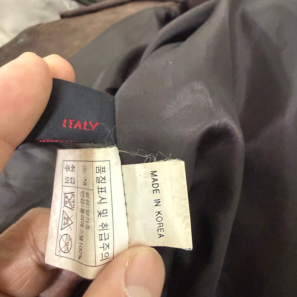 갤러리이태리 레더자켓 상품이미지7