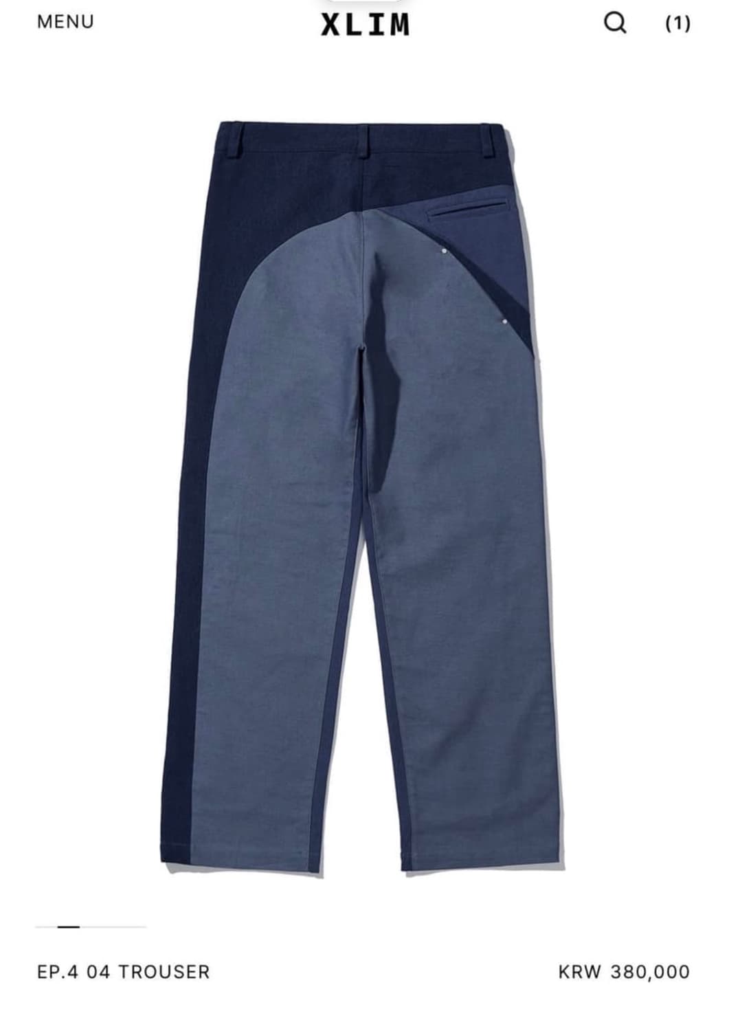[XLIM] EP.4 04 TROUSER 상품이미지2
