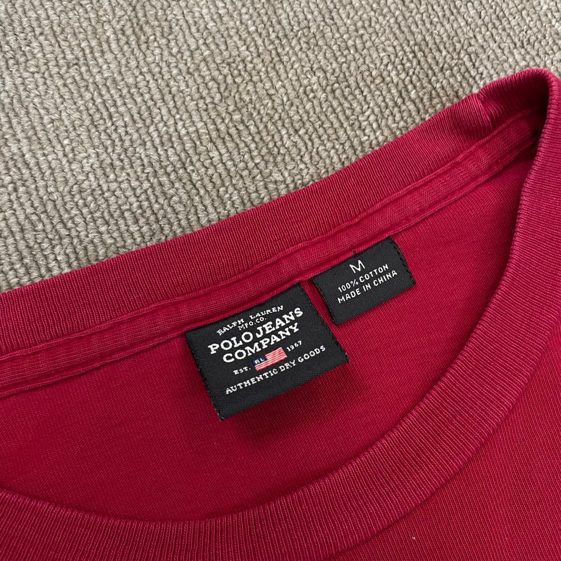 polo jeans 폴로진스 롱슬리브리스 m 상품이미지2
