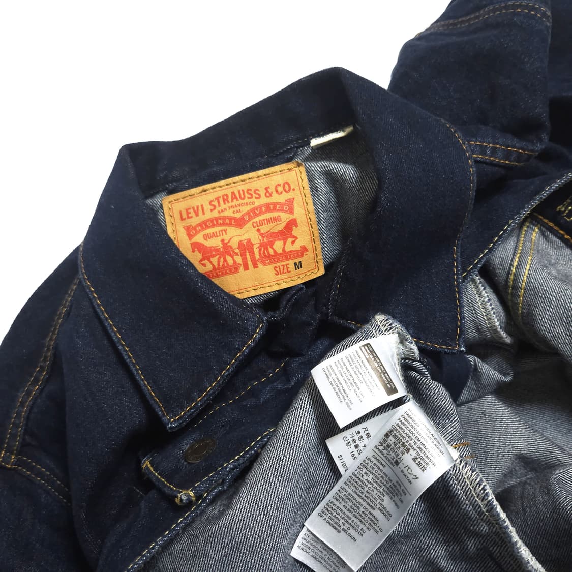 리바이스 Levis 진청 데님 트러커 자켓 상품이미지6