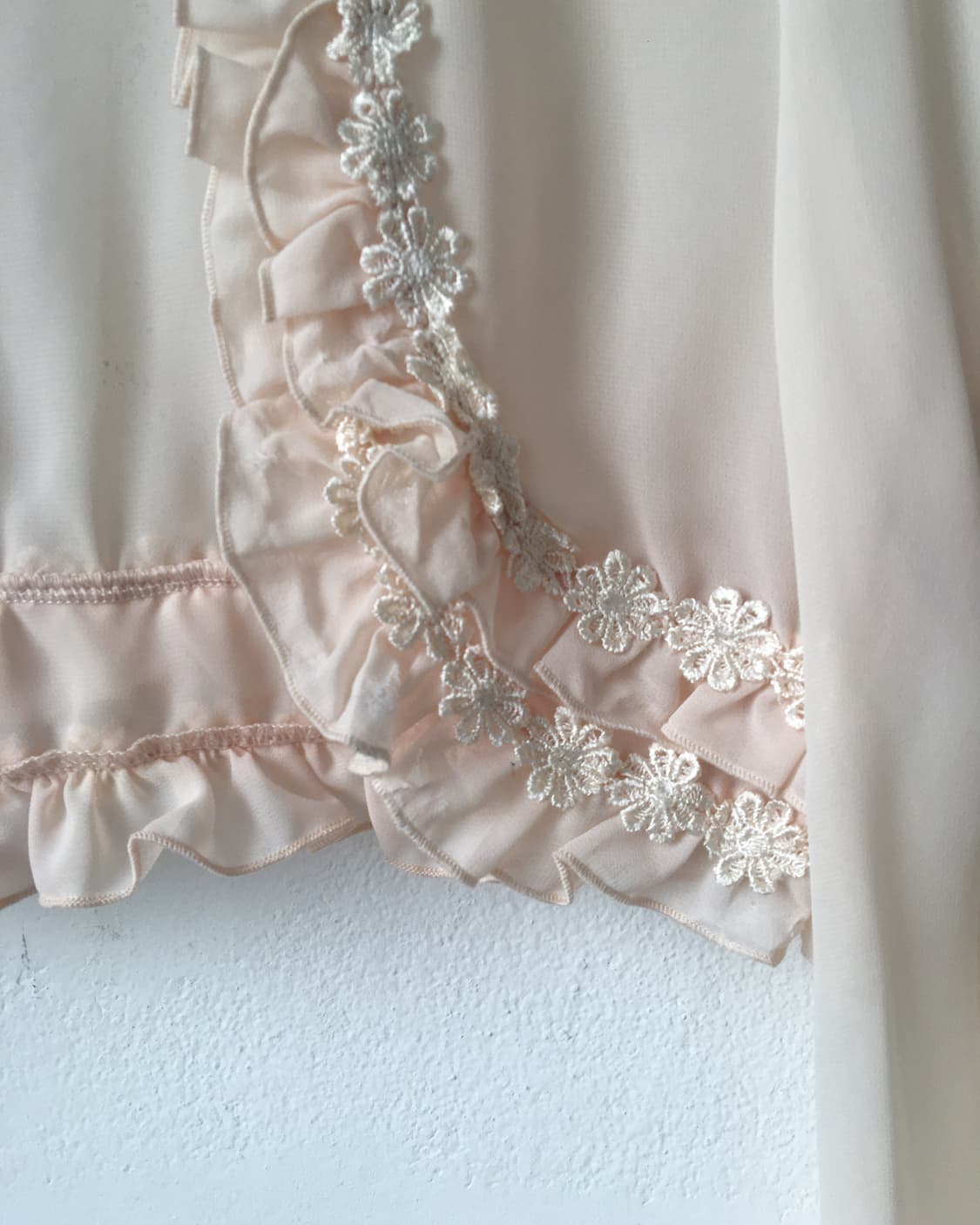 Frill point open cardigan 상품이미지4