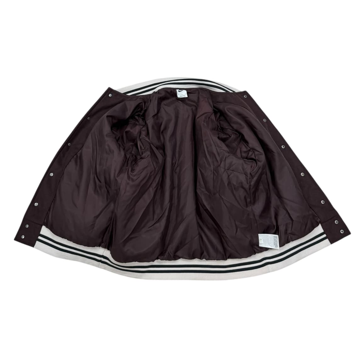 나이키 NSW 어센틱 바시티 야구점퍼 자켓 브라운 바살트 M 상품이미지3