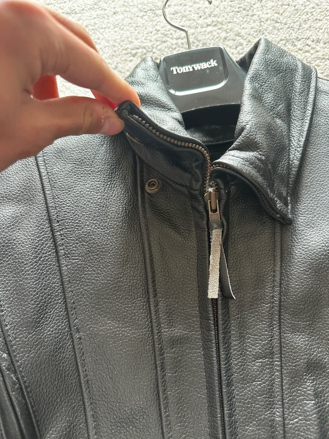 빈티지 바이크 레더자켓 상품이미지6