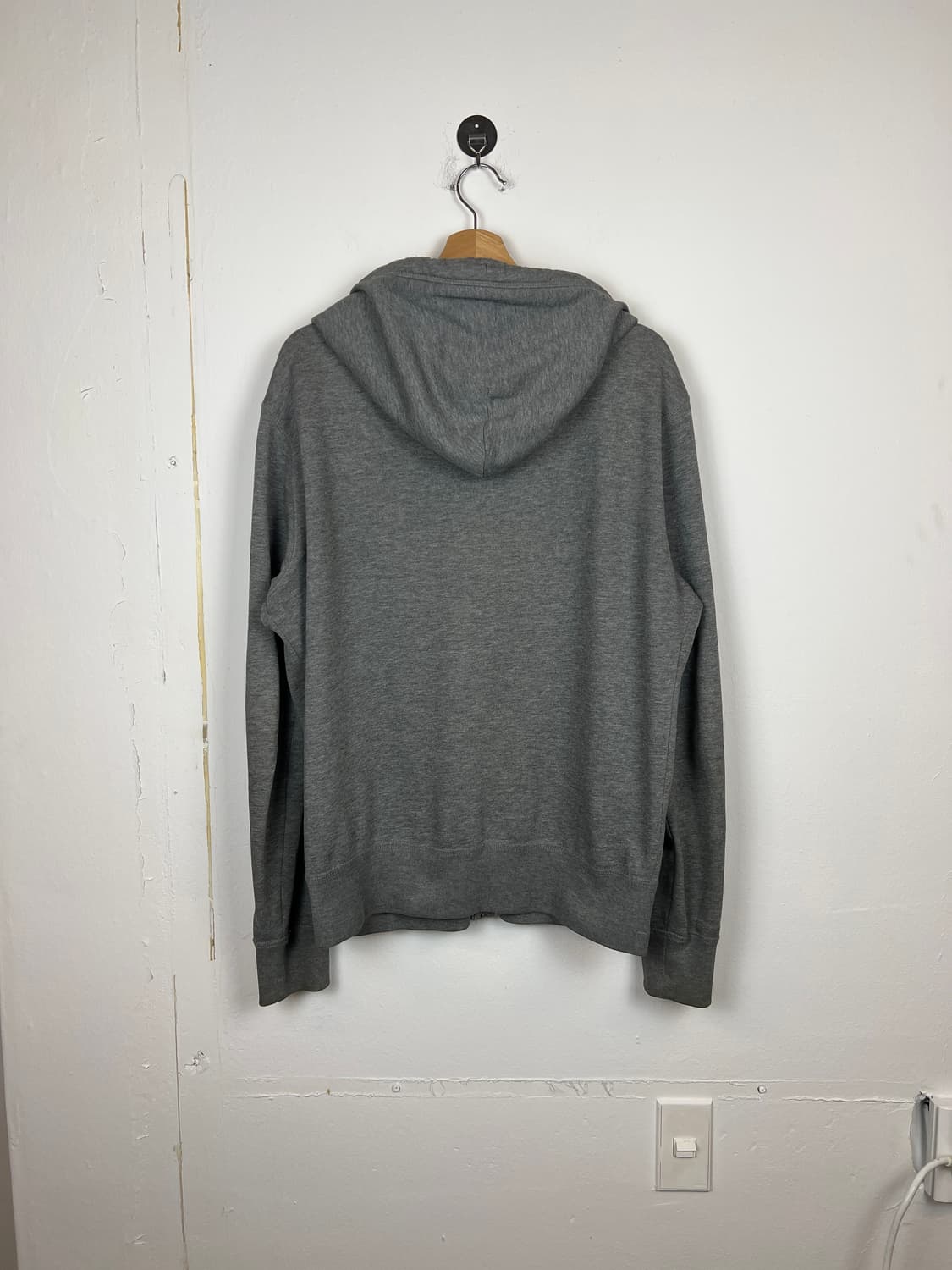 후아유 그레이 레터링 후드집업 XL 상품이미지2