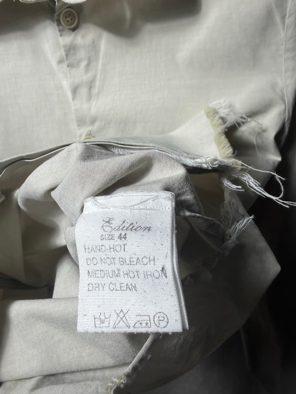 LUC 07ss Raw Edge Deconstructed Shirt 상품이미지10