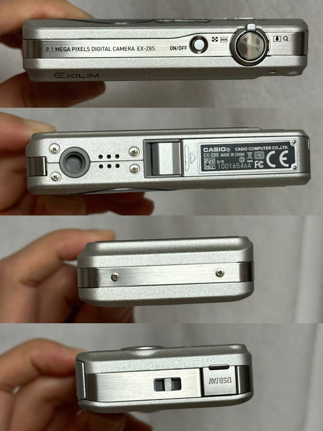 민트급🩵 연예인디카 카시오 엑슬림 ex-z85 작례⭕️| CCD 슬림 상품이미지5